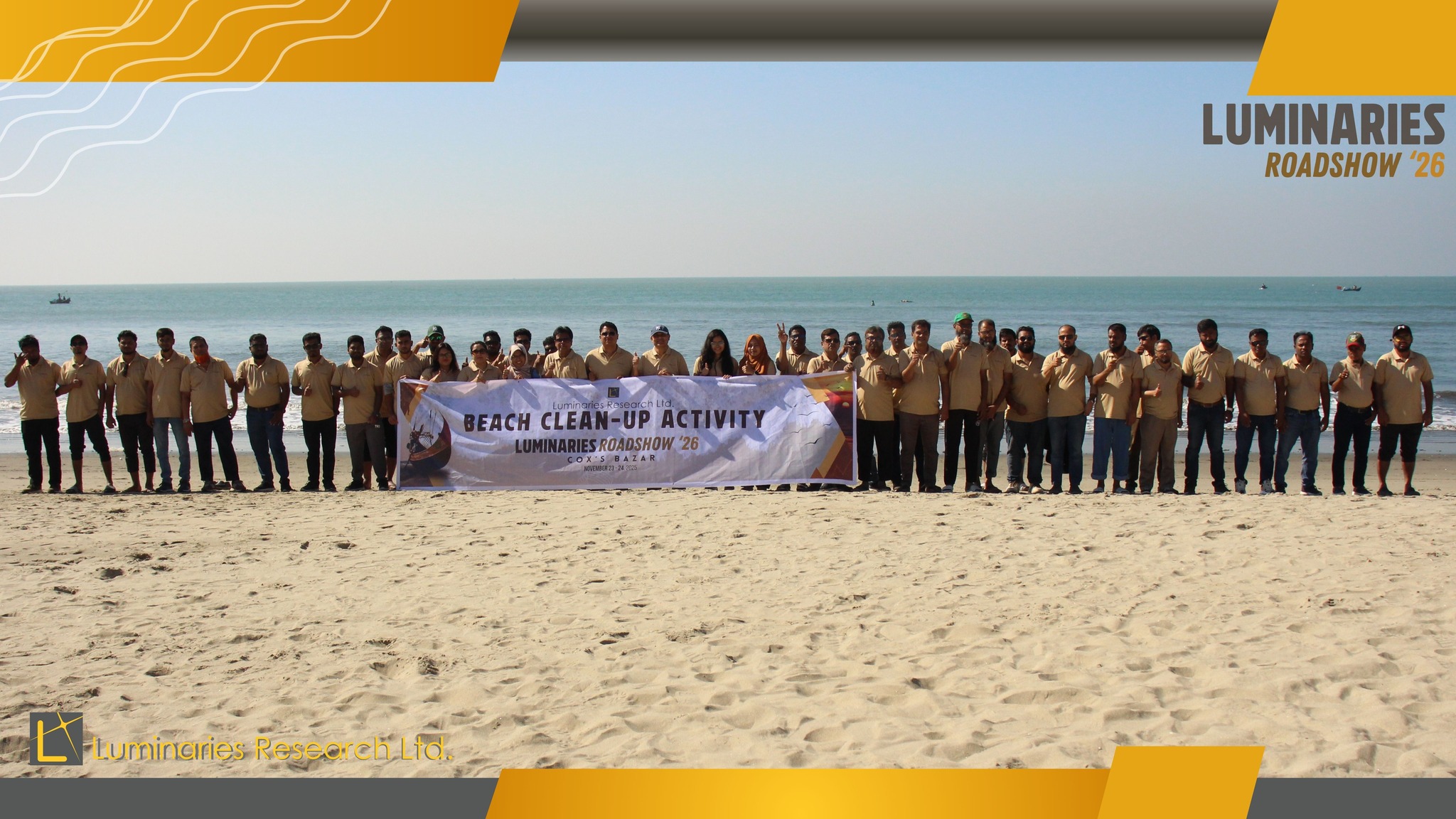 Beach Clean-Up Activity at Cox's Bazar